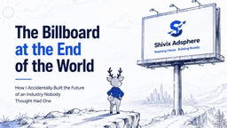 The Billboard at the End of the World: How I Accidentally Built the Future of an Industry Nobody Thought Had One